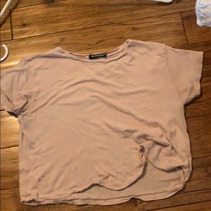A light pink top